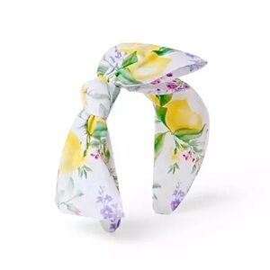 NWT Janie and Jack Floral Lemon Bow Headband